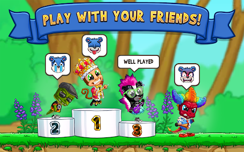 Fun Run 3 - Multiplayer Games Screenshot