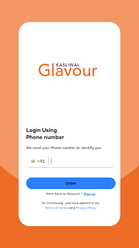Glavour Driver Screen 2