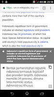 screenshot of English Indonesian Translator