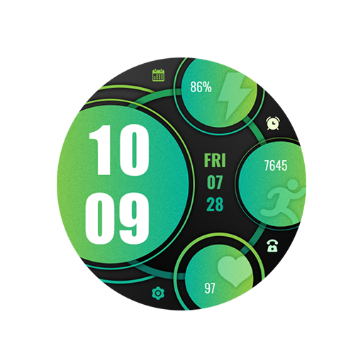 Sports Green For Wear OS logo
