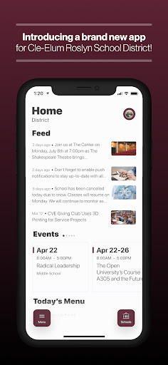Android application Cle Elum-Roslyn Schools, WA screenshort