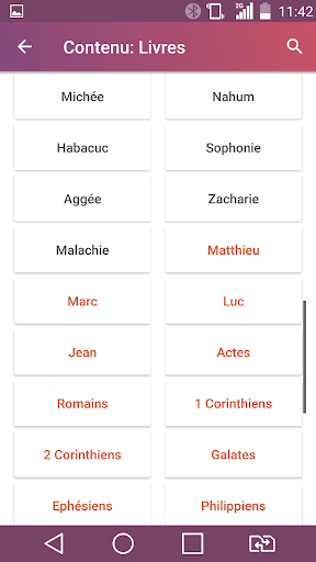 La Bible en Français Screen 3