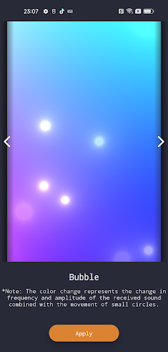 Equalizer Live Wallapper Screen 3