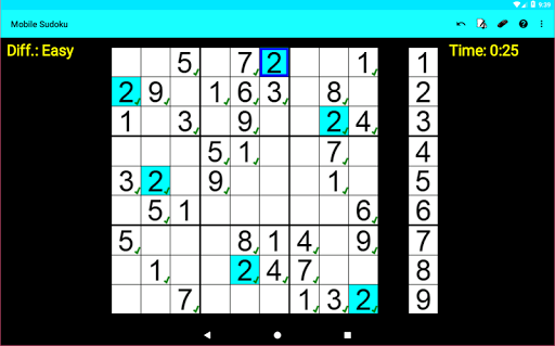 Mobile Sudoku apkdebit screenshots 5