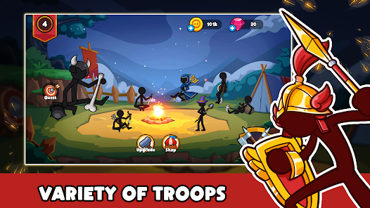 War of Stick: Conquer Battle apkpoly screenshots 8