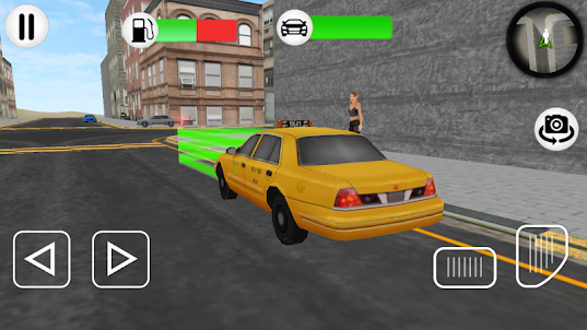 3D Real Taxi Driving Simulator