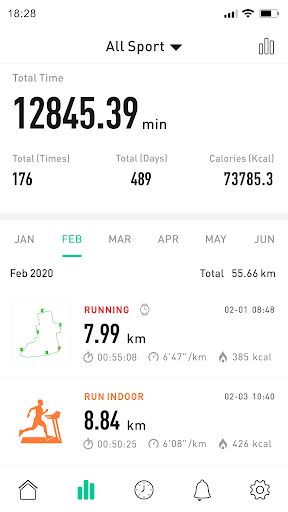 Screenshot of B-Aktiv Connect