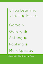 Enjoy Learning U.S. Map Puzzle