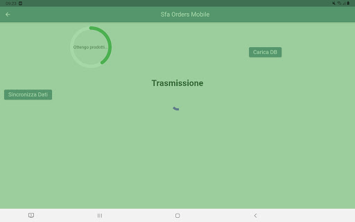 PlanetSFA Mobile Screen 2