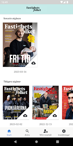 Android application Fastighetsfolket screenshort