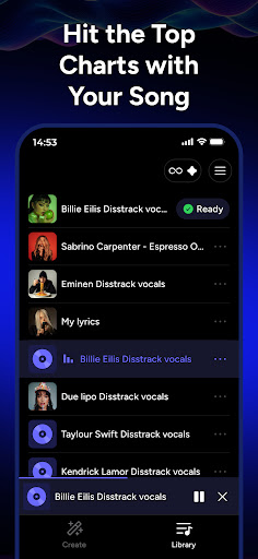 Screenshot of AI Music Maker - Melodia