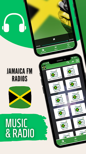 Android application Jamaica Fm Radio: Music - Live screenshort