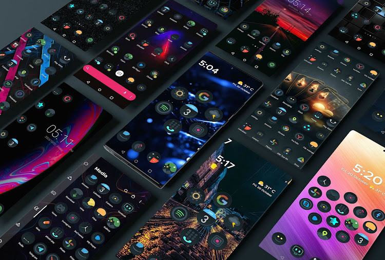Dark Icon Pack - 1.2.0 - (Android)
