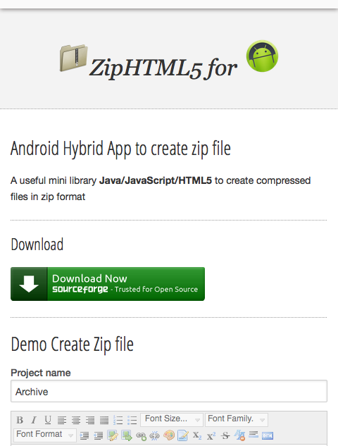 ZipHTML5 - 1.1.3 - (Android)
