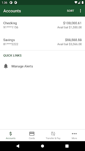 Bank of Stronghurst Mobile Screen 3