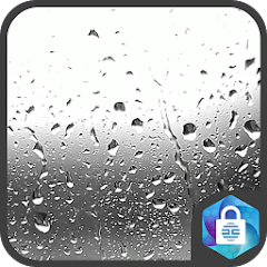 Raindrops Live Wallpaper Lock Screen