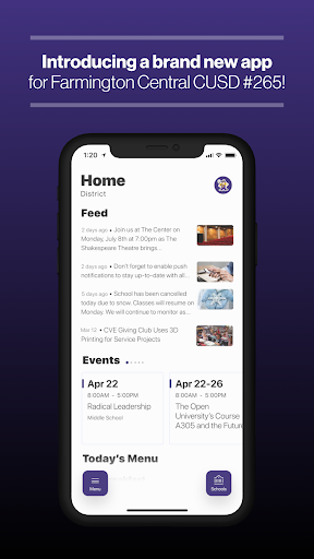 Android application Farmington Central CUSD #265 screenshort