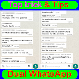 Guide Dual WhatsApp in phone icon