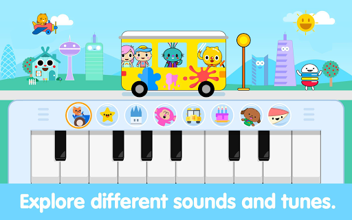 Baby Piano Kids Music Games apkpoly screenshots 10