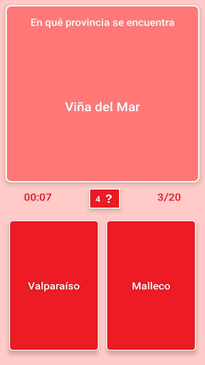 Mapa de Chile - Quiz