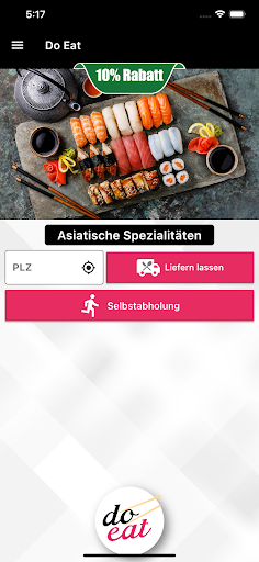 Android application Do Eat Wien screenshort