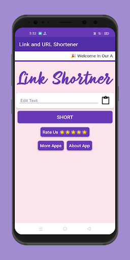 Link Shortener - URL Shortener Screen 2