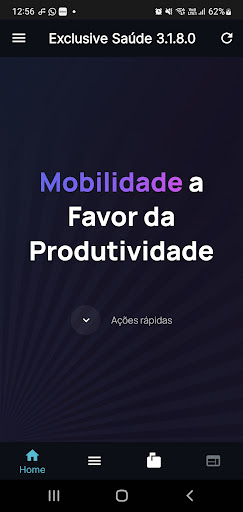 Android application Exclusive Saúde screenshort