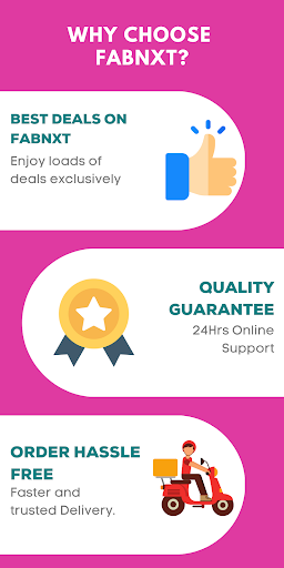 Android application Fabnxt screenshort