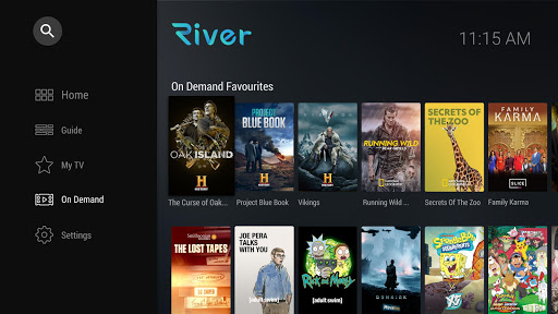Android application RiverTV: Live TV Streaming screenshort