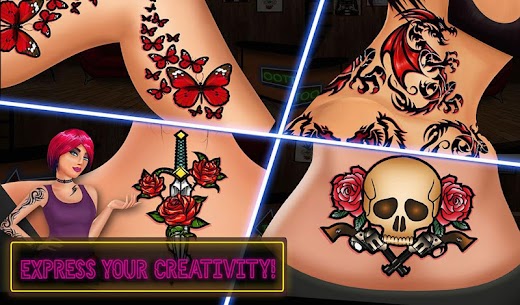 Virtual Artist Tattoo Maker Designs: Tattoo Games 9