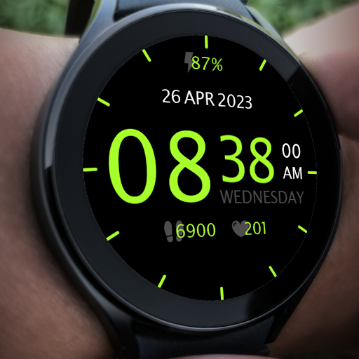 Key048 Digital Watch Face screenshot 5
