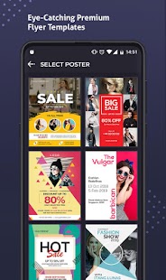 Poster Maker, Flyer Maker, Poster & Flyer Template Screenshot