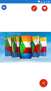 Comoros Flag Wallpaper: Flags
