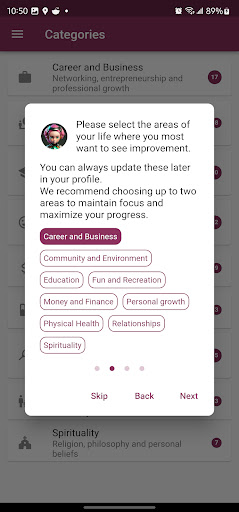 AchieveUp - Mastermind Groups Screen 2