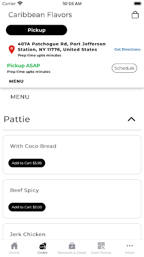 Caribbean Flavors Screen 2