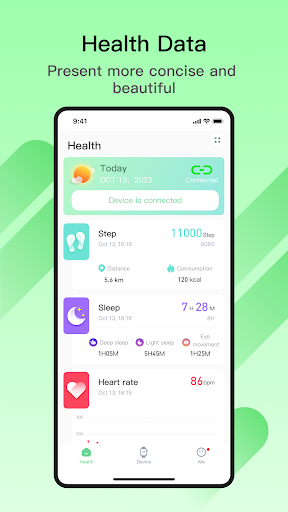 Android application Matuo Fit screenshort