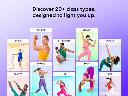 Screenshot of obé | Fitness for women
