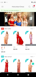 Screenshot 2 HOT CONTACT DRESS android
