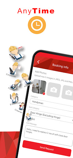 Help Lah Hire Service Screen 2