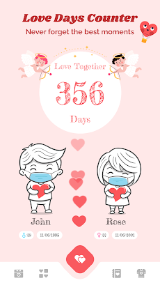Love Days - Couple Widget 2024のおすすめ画像1
