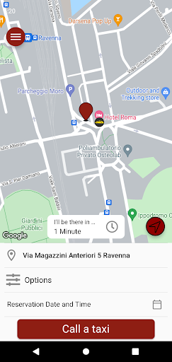 Taxi Ravenna Screen 2