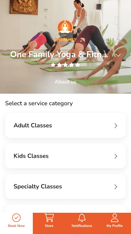 One Family Yoga and Fitness - 2.0.4 - (Android)