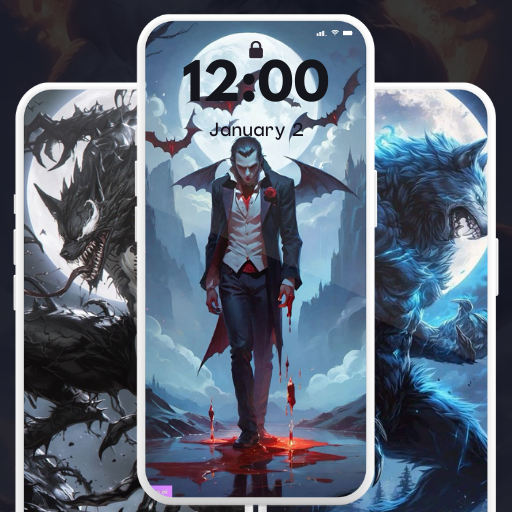 Vampire Werewolf Wallpaper 4K Download on Windows