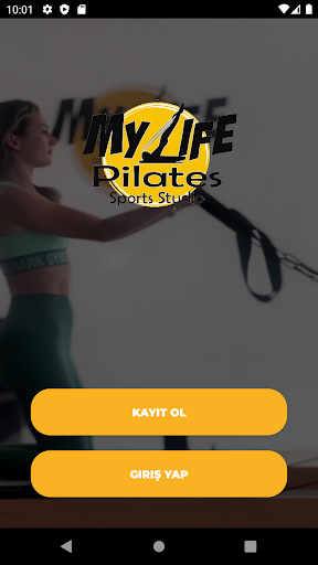 Android application My Life Pilates Sports Studio screenshort