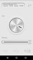 screenshot of Volume Booster Pro