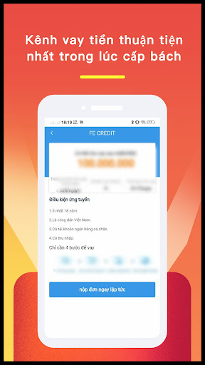 Android application VAY9 - Vay Tiền Online - FBVAY screenshort