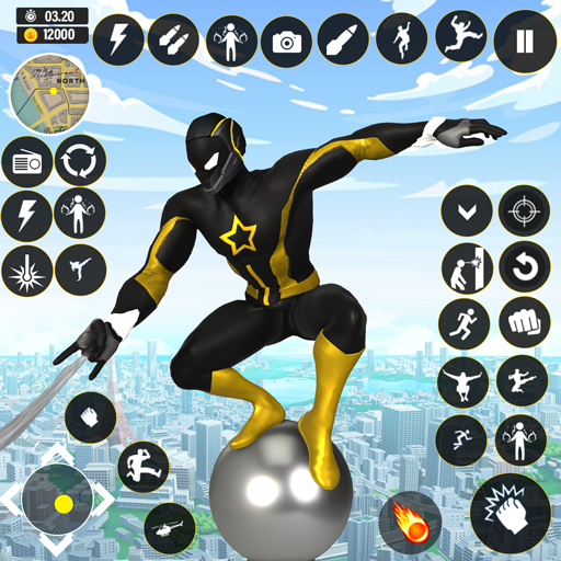 Superhero Spider Games Offline 1.8 Icon