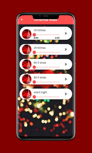 Christmas Music Screen 3