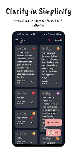 Diary with Lock: Daily Journal Screen 2