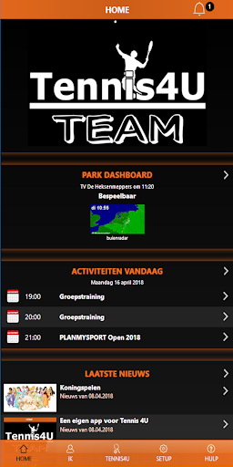 Tennis en Padel 4U Screen 2